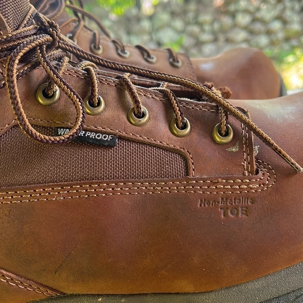 Carolina Forrest men’s 8” Waterproof Insulated 4x4 Work Boot 800 grams,steel toe
